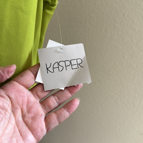 Kasper Women’s Tie Front Blouse - Picture 5 of 7